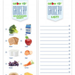 Free Printable Grocery Shopping List For Kids LaPetite