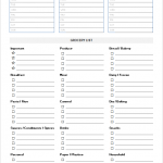 Grocery Inventory Templates 7 Free Printable Xlsx