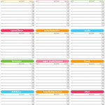 Grocery List Printable Grocery List Template Grocery