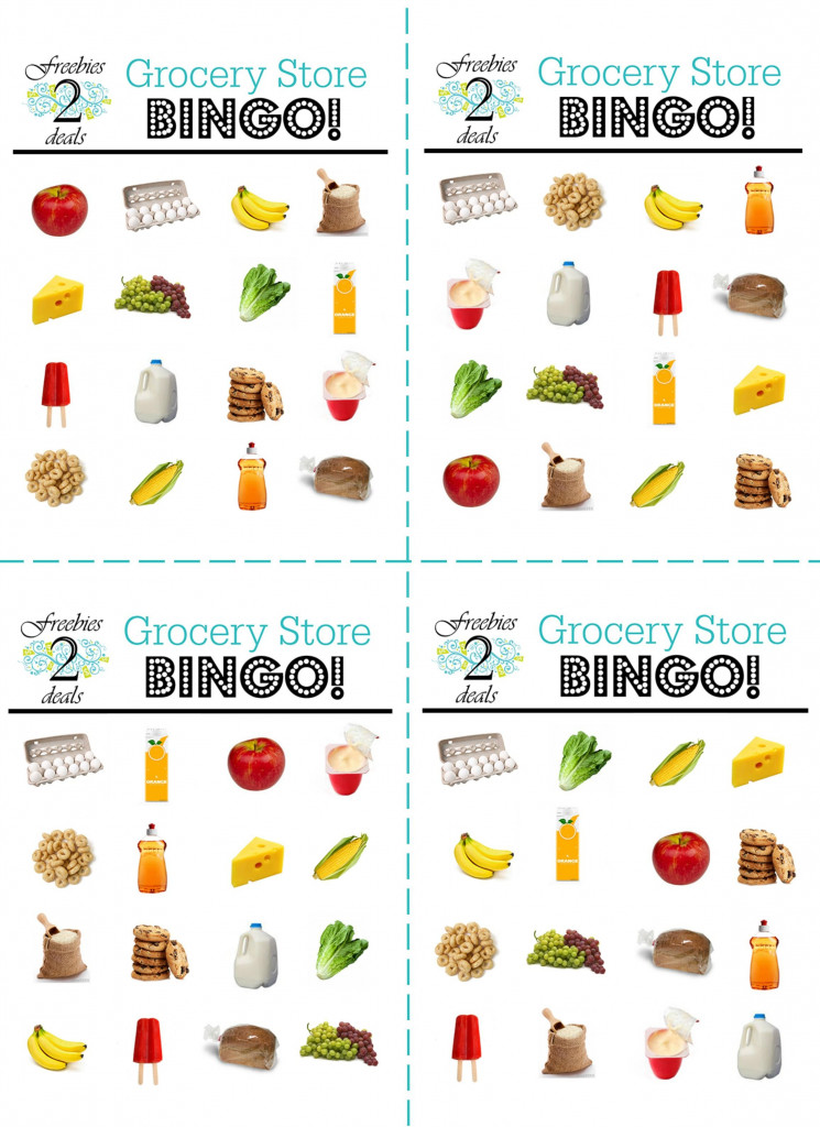 Grocery Store BINGO Keep Those Kiddos Busy While You Shop