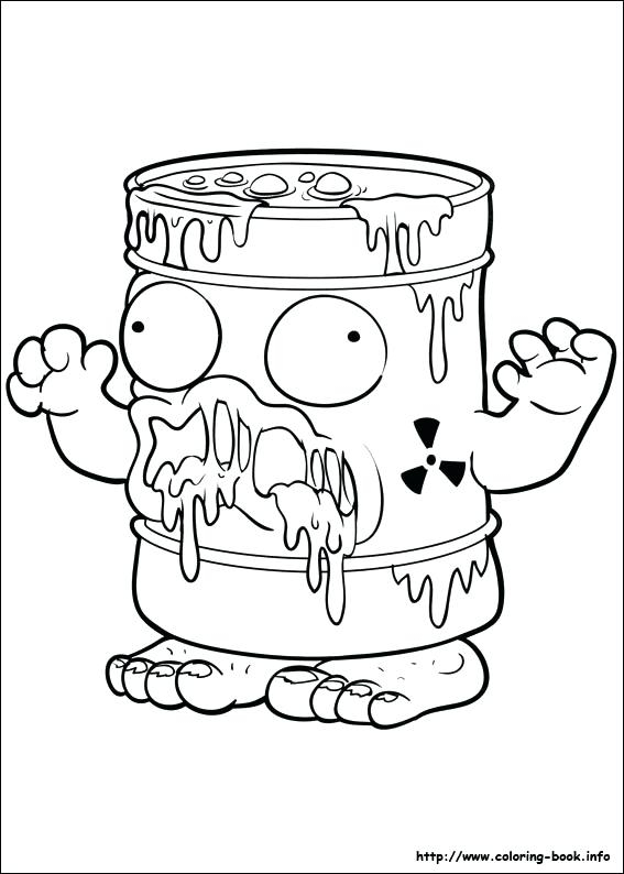 Grossery Gang Coloring Pages At GetDrawings Free Download