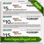 Joanns Discount Coupons February 2015 Free Printable