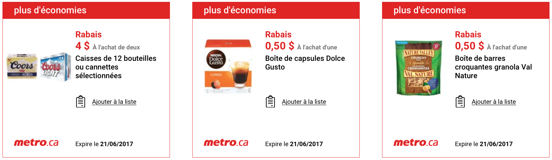 Metro Quebec Canada Exclusive Printable Coupons June 1 
