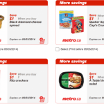 Metro Quebec Canada Printable Grocery Coupons Valid Till