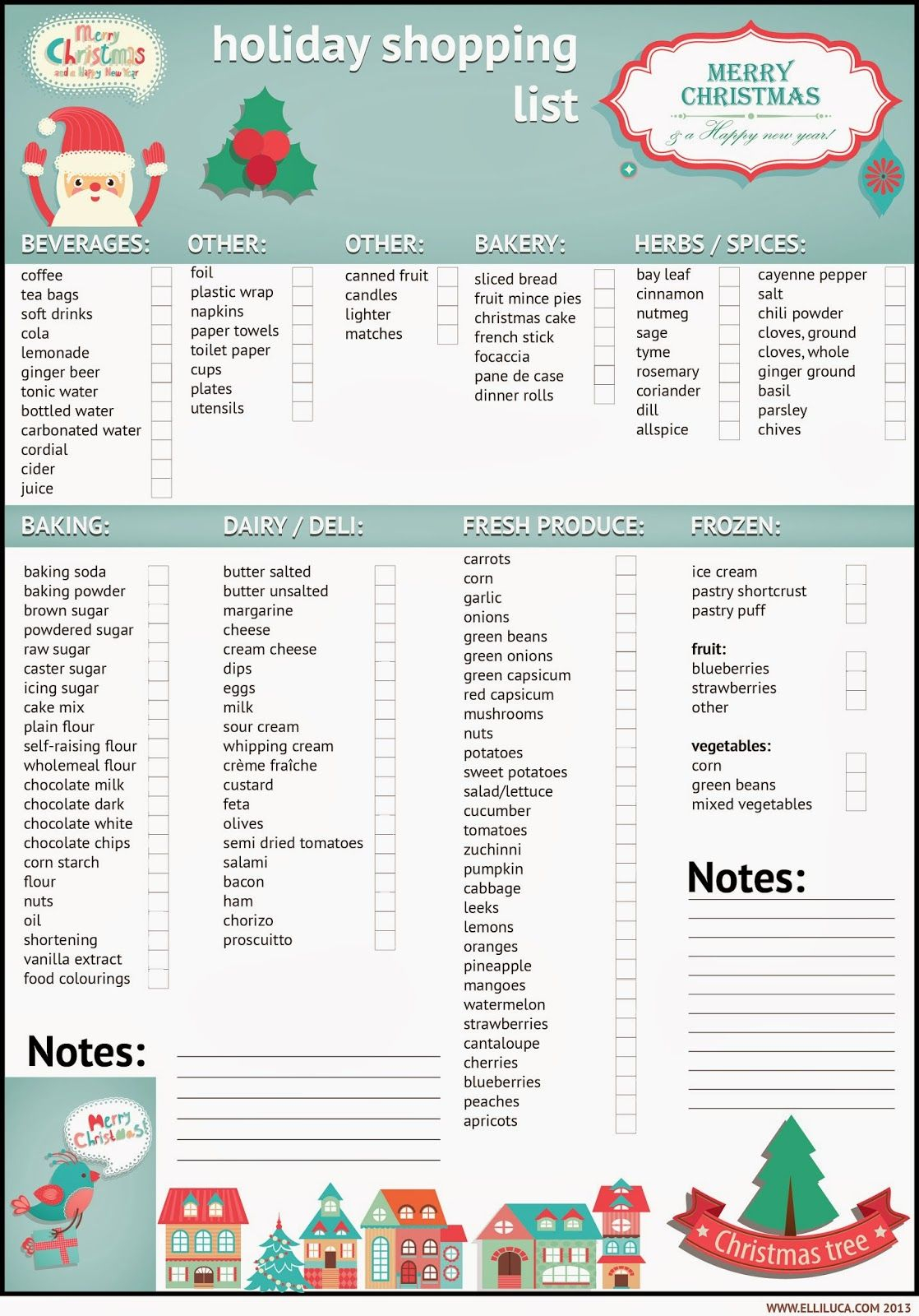 Pin By LaShelle Parrish On Christmas Grocery List 