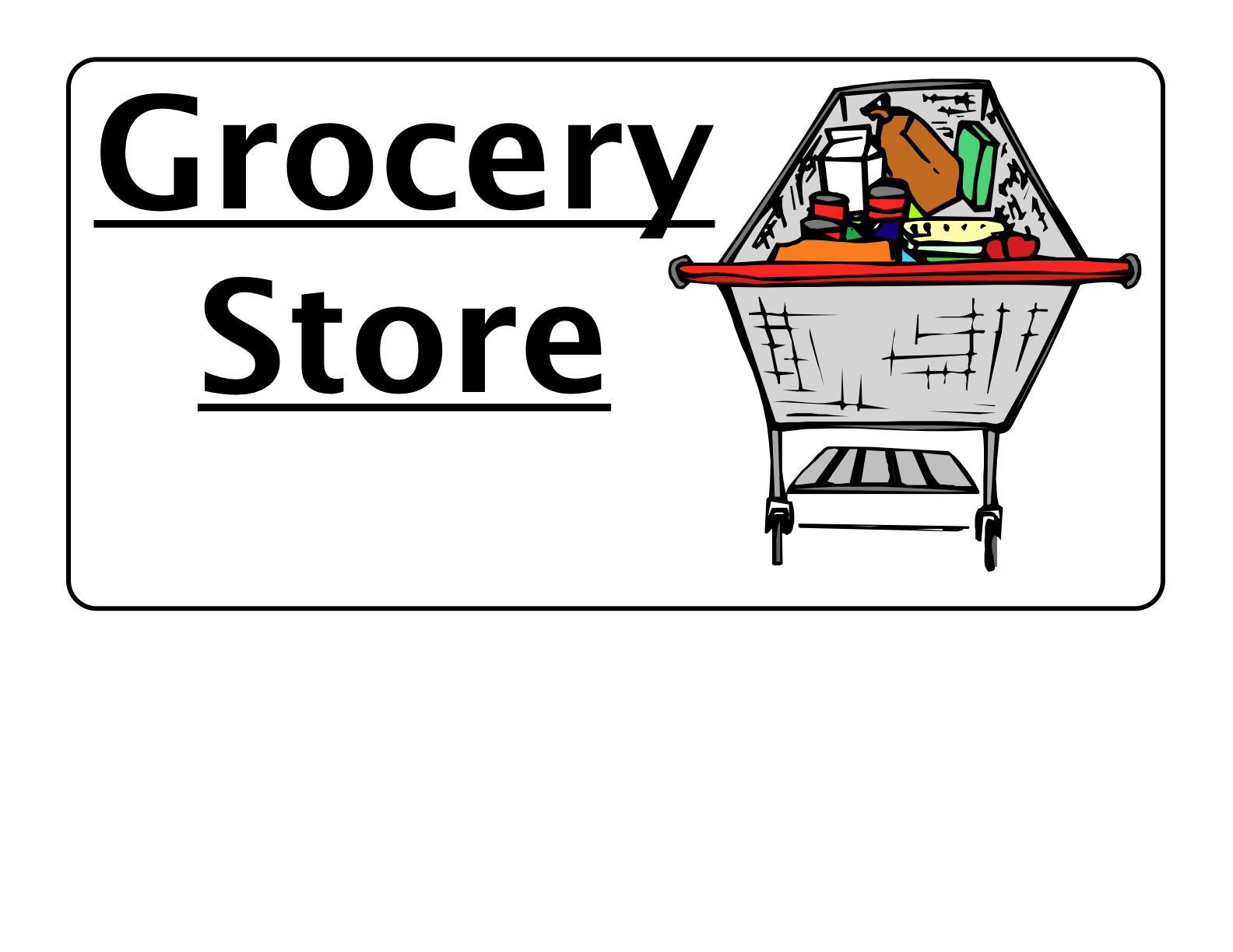 Preschool Is Fun Planning Activities Our Own Grocery Store