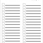 Printable Blank Grocery List Grocery Store List Grocery