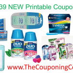 39 NEW Printable Coupons Gain Gillette Barilla Crest