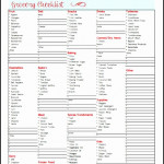 7 Grocery List Template Free Printable SampleTemplatess