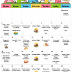 April 2017 Budget Menu Plan Weekly Grocery List Recipes