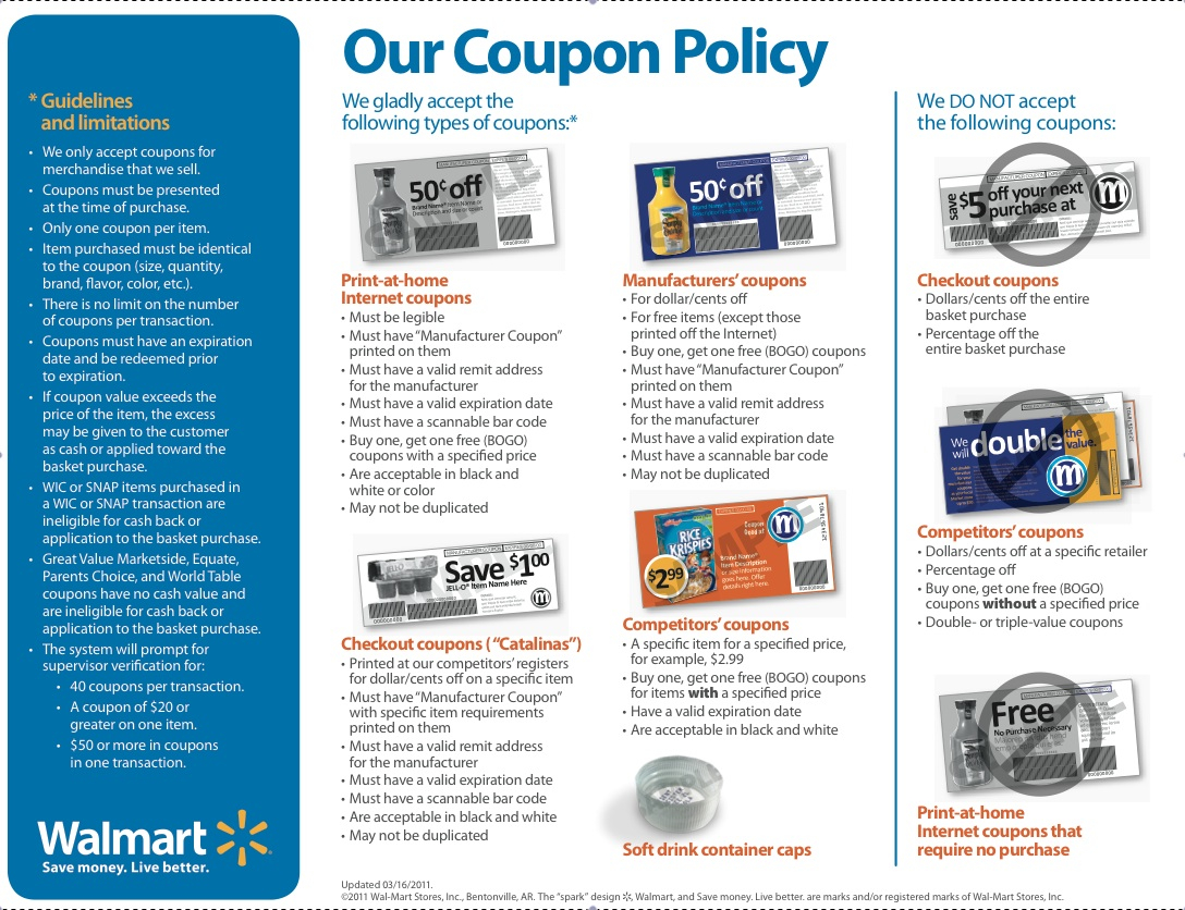 Chicks Dig Coupons I LOVE THIS WALMART COUPON POLICY 