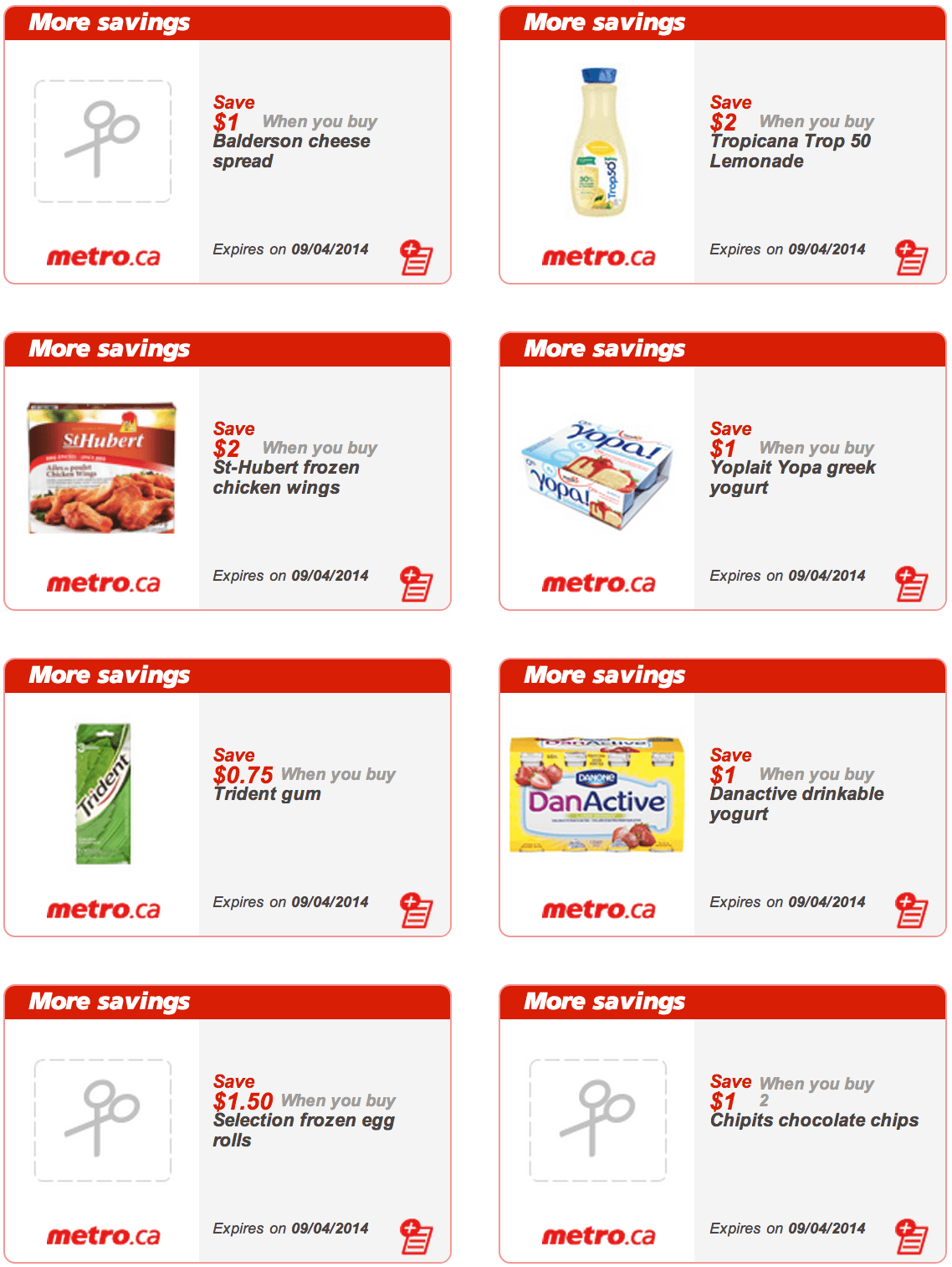 Metro Quebec Canada Printable Grocery Coupons Valid From 