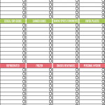 Printable Grocery List Finding Time To Fly