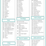 Simple Printable Clean Eating Shopping List To Help You