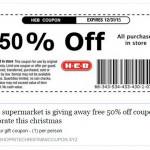 Spam Alert 50 Off HEB Coupon Is A Big Fake