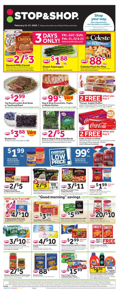 Stop And Shop Weekly Circular Flyer Feb 27 Mar 5 2020