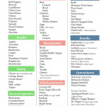 Toddler Friendly Grocery List Free Printable