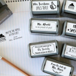 Jane Self Inking Teacher Stamps Just 9 99 Great Gift Idea