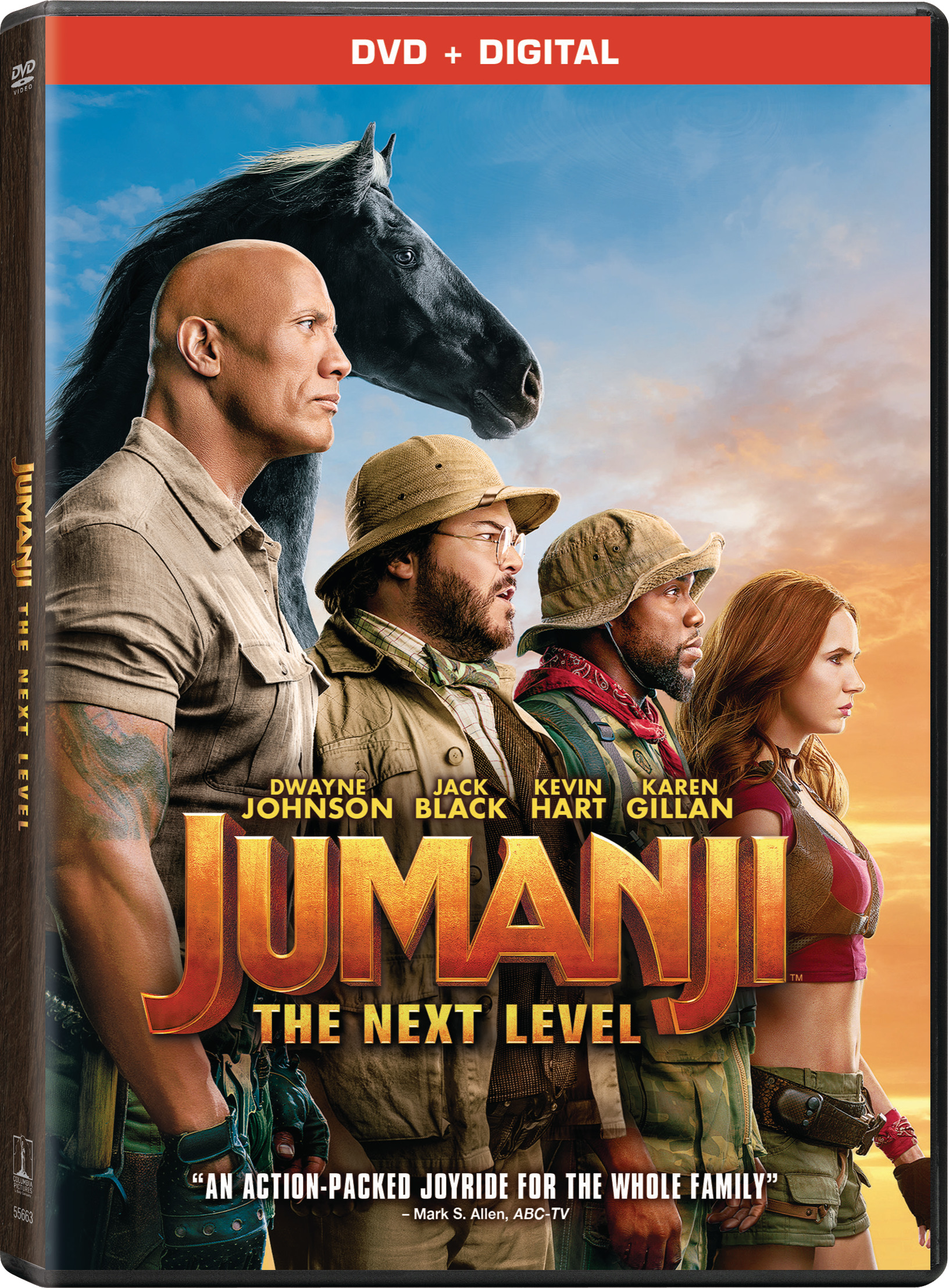 Jumanji The Next Level DVD Digital Copy Walmart
