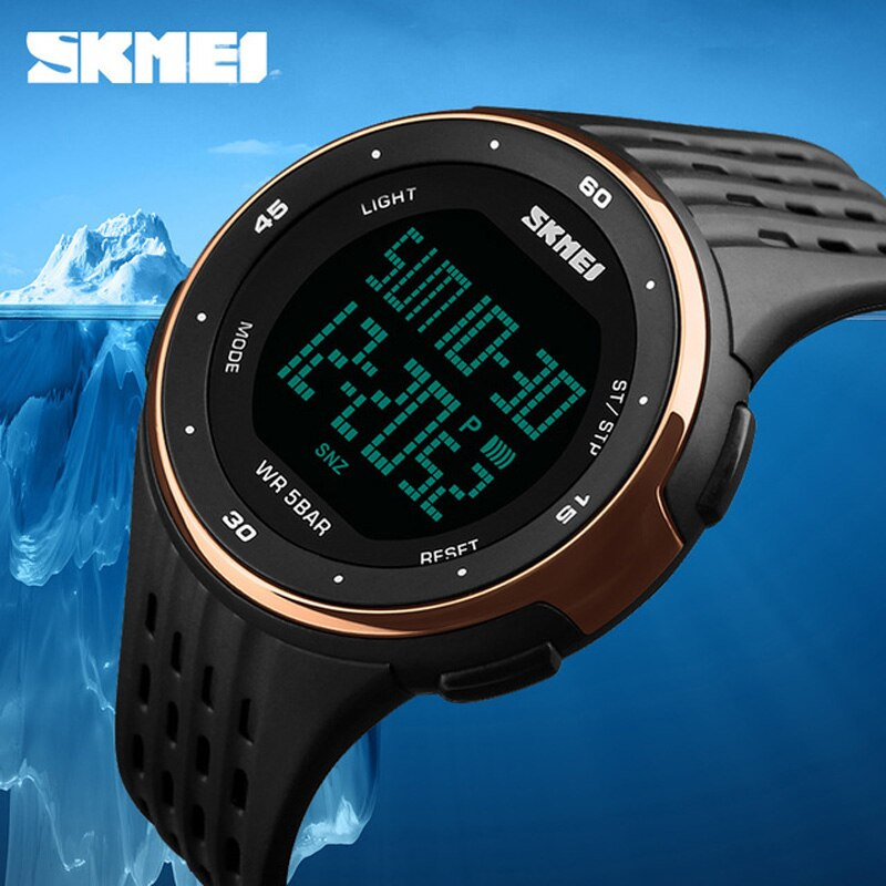 Mens Watches Top Brand Luxury SKMEI Military Sports Watch 