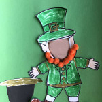 Personalized Leprechaun Craft Personalized Funny Face