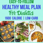 7 Day Healthy Meal Plan For Diabetics With Printable