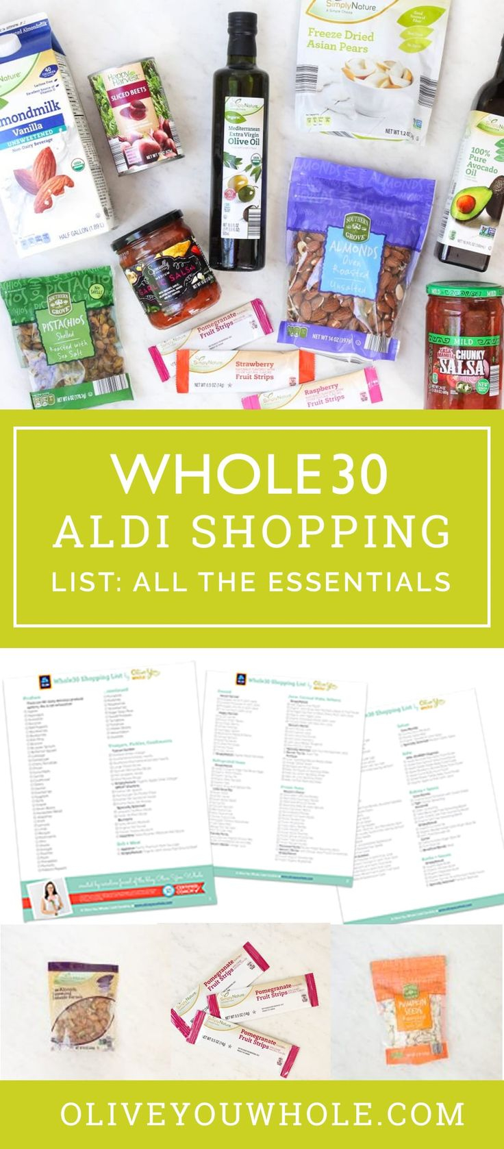 ALDI Whole30 Shopping List And My ALDI Faves Olive You 