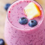Blueberry Pineapple Smoothie Recipe Eatwell101