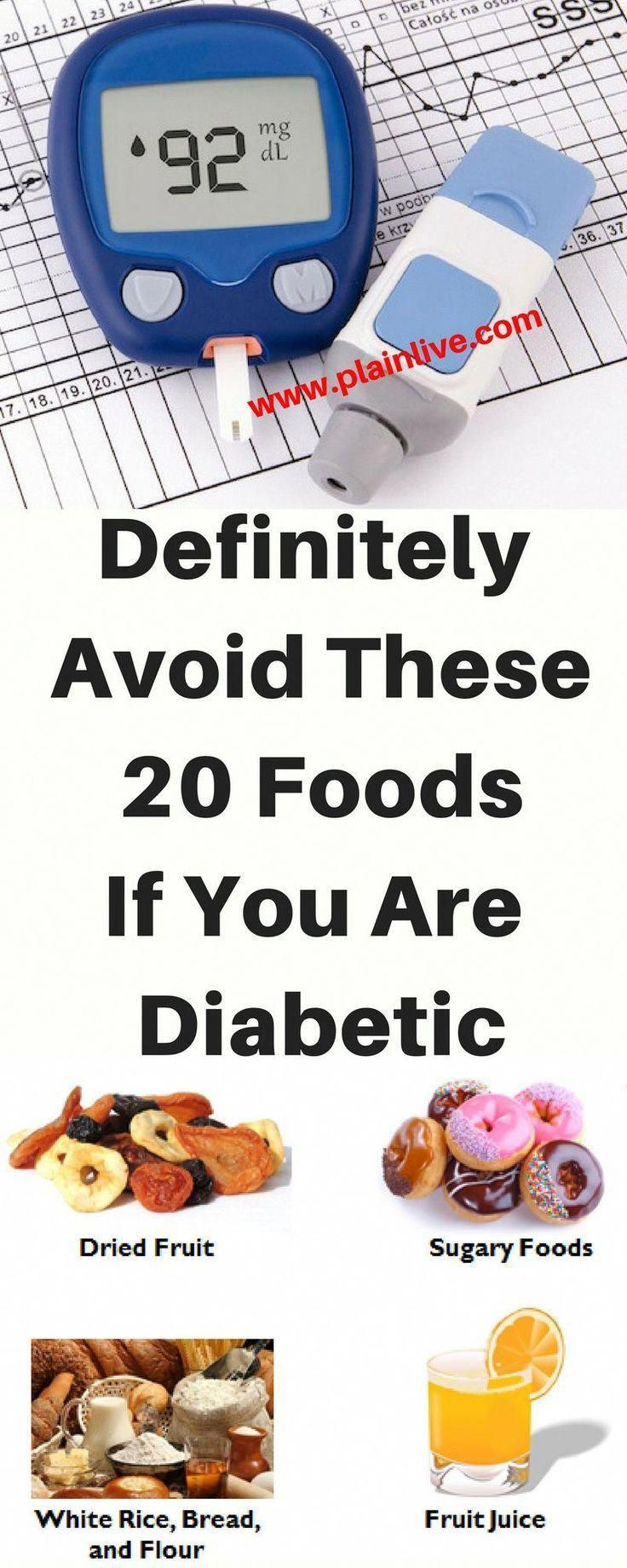 Definitely Avoid These 20 Foods If You Are Diabetic 