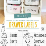 Dresser Drawer Labels For Toddlers Free Printable SVG