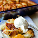 Easy Peach Cobbler Recipe Enter To Win A Prize Pack