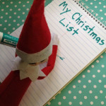 Elf On The Shelf Making A Christmas List A Few Shortcuts