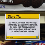 Hilarious Fake Shopping Tips Found In A Grocery Store