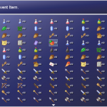 Icon Items RPG Maker XP Custom Menu Scripts Game Dev