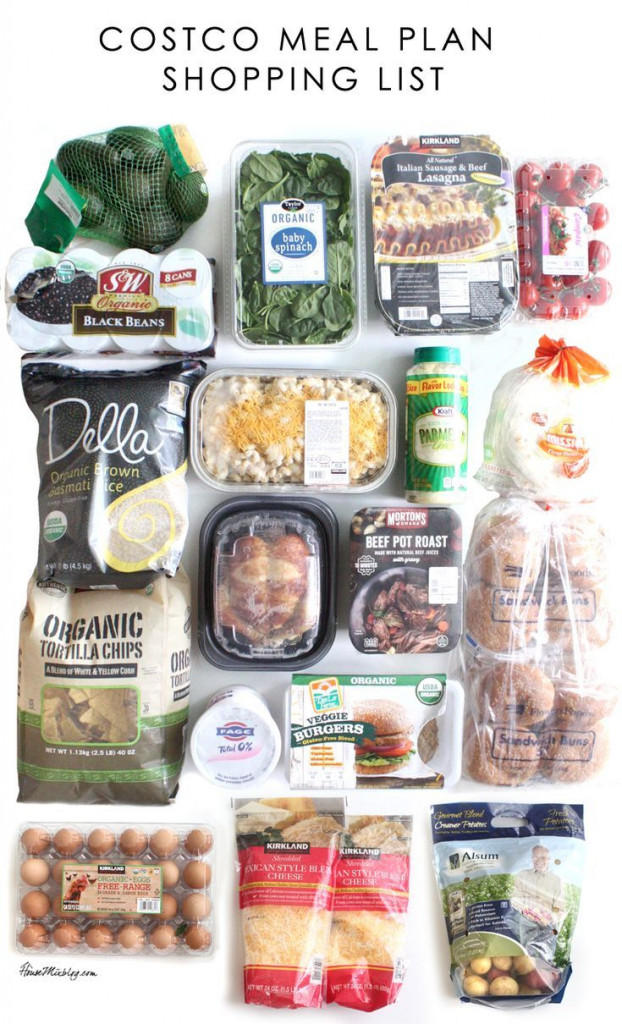 Lazy Girl s Costco Meal Plan For 2 Weeks Costco Meal