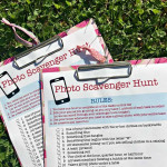 Photo Scavenger Hunt For Tweens free Printable Party