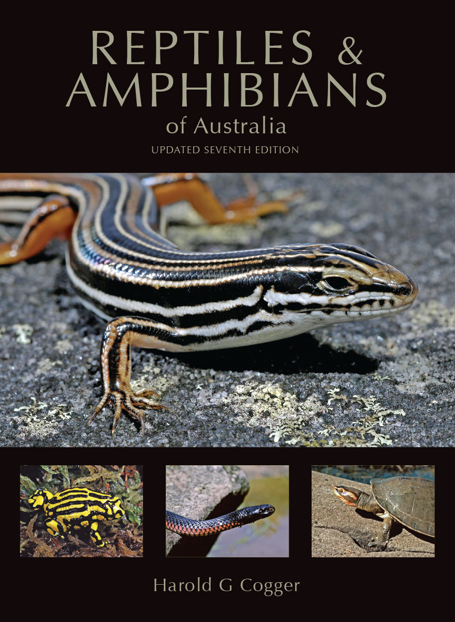 Reptiles And Amphibians Of Australia Harold Cogger 