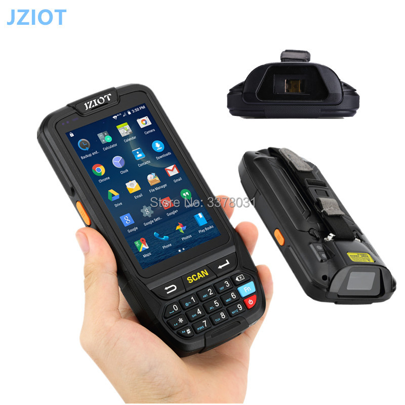 Wireless Barcode Scanner Handheld Terminal Rugged PDA For 