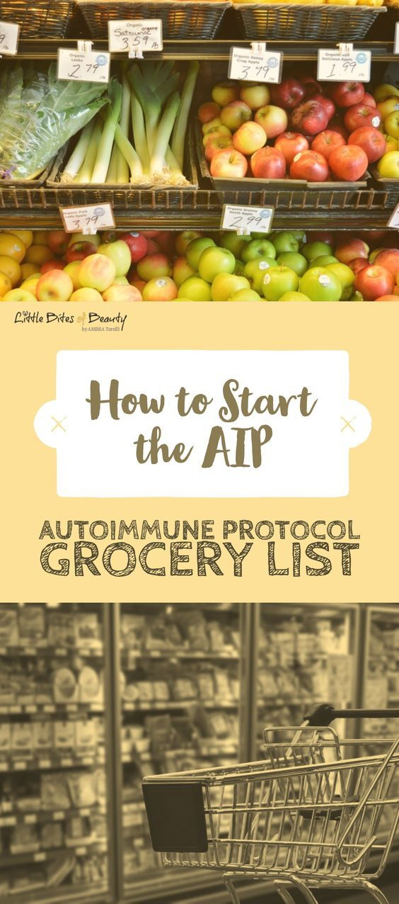 Autoimmune Diet Essentials The Complete AIP Food List Little Bites 