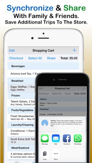 IPhone Screenshot 2 With Images Shopping List Grocery Shopping 