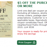 5 00 Off Of 50 00 PRINTABLE Publix Coupon
