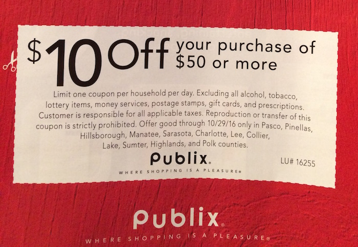  5 Off 40 Publix Coupon In Sunday s Paper 