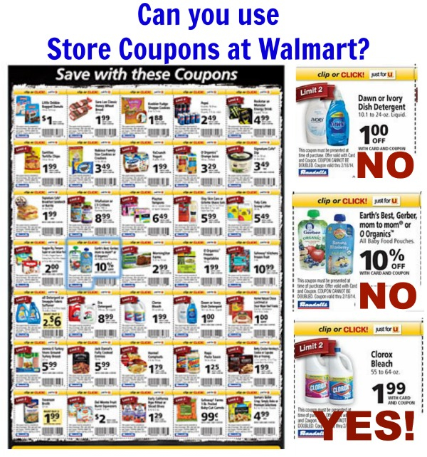 Can You Use Other Store Coupons At Walmart 