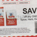 Extreme Couponing Mommy FREE McCormick Spices At Wegmans