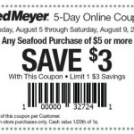 Fred Meyer 3 Off 5 Seafood Purchase Coupon Frugal