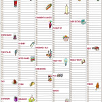 FREE 6 Sample Grocery Lists In PDF MS Word