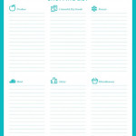 Free Download A Grocery Template List For Smarter