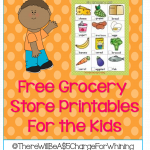 FREE Grocery Store Printables For The Kiddos Dramatic