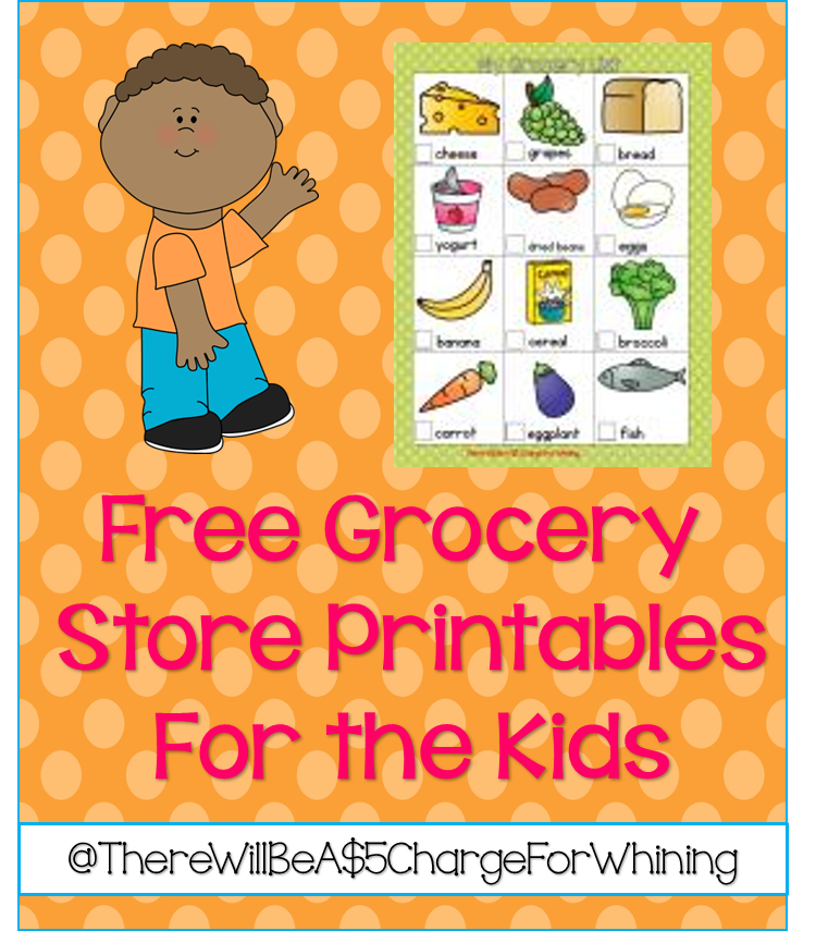FREE Grocery Store Printables For The Kiddos Dramatic 