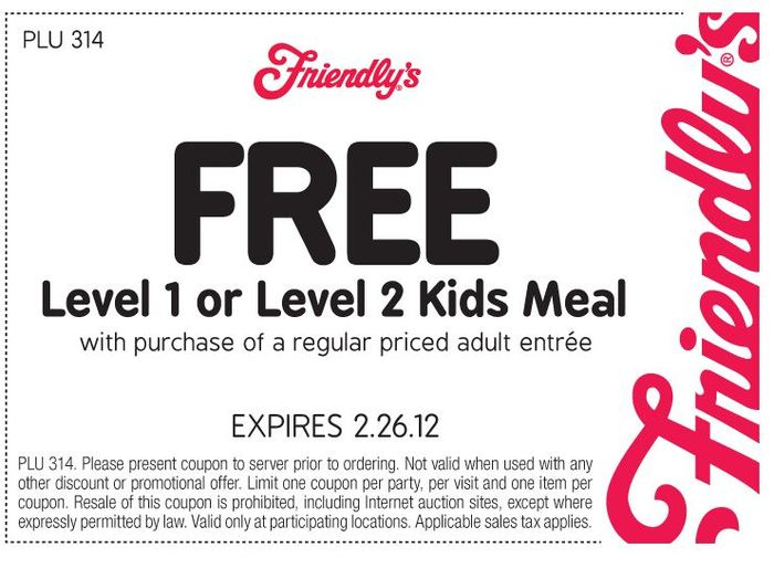 Friendly s Coupon Deal Through March 26 Free Printable 